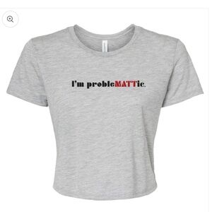 Matt Rife I’m Problematic World Tour Women’s Crop Top - Medium